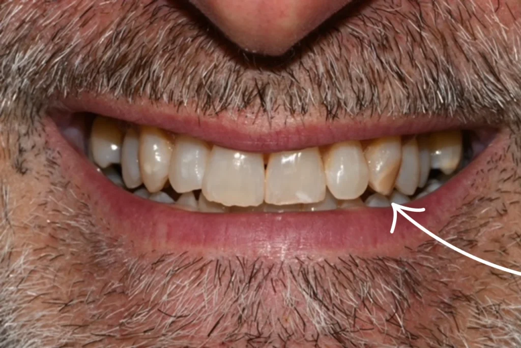 implant-crown-before